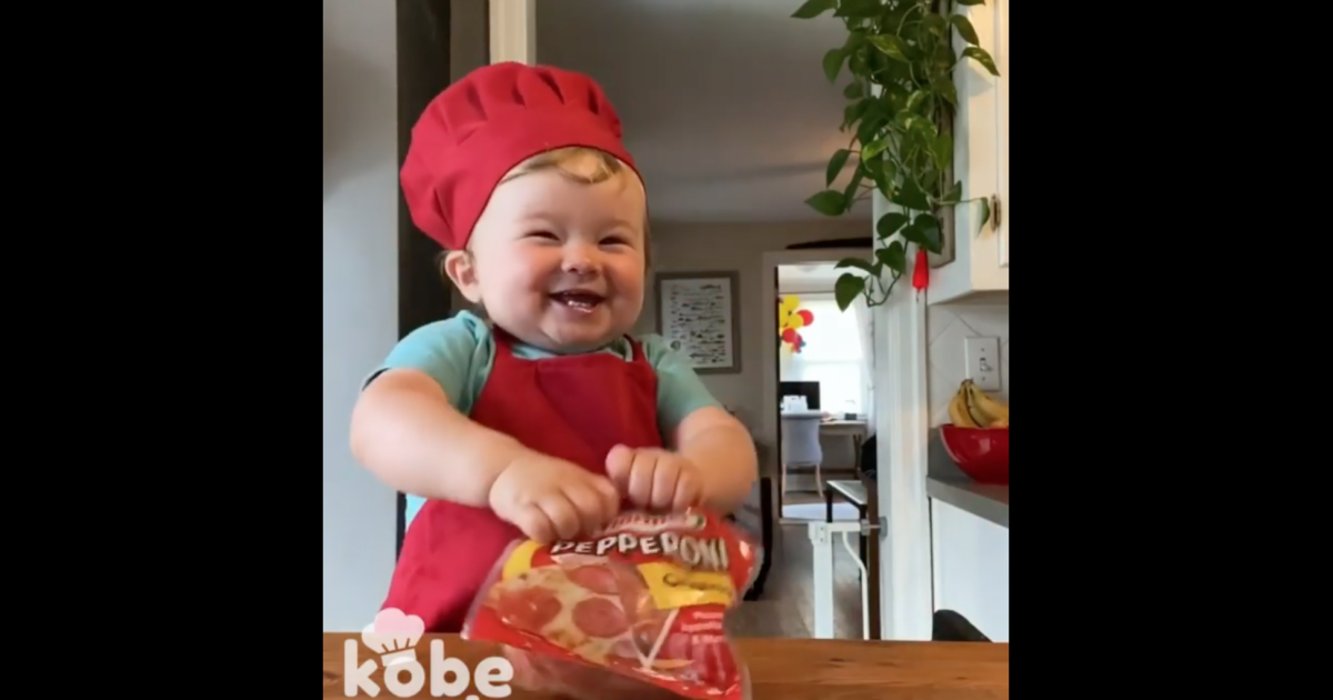 VIDEOS Kobe, el chef de 1 año que tiene más de un millón de seguidores