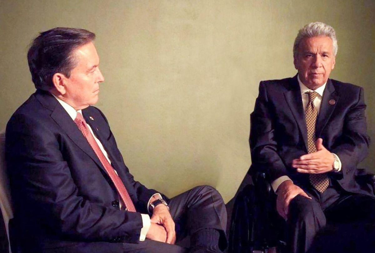 Noticia: VIDEO | Presidente Moreno plantea estrategias con su homólogo de Panamá VIDEO | Presidente Moreno plantea estrategias con su homólogo de Panamá