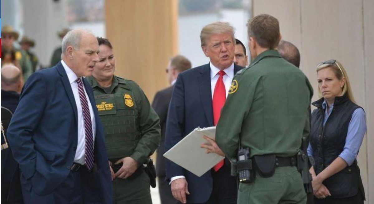 Noticia: Donald Trump dijo que está "100% listo" para cerrar la frontera entre EE.UU. y México Donald Trump dijo que está "100% listo" para cerrar la frontera entre EE.UU. y México