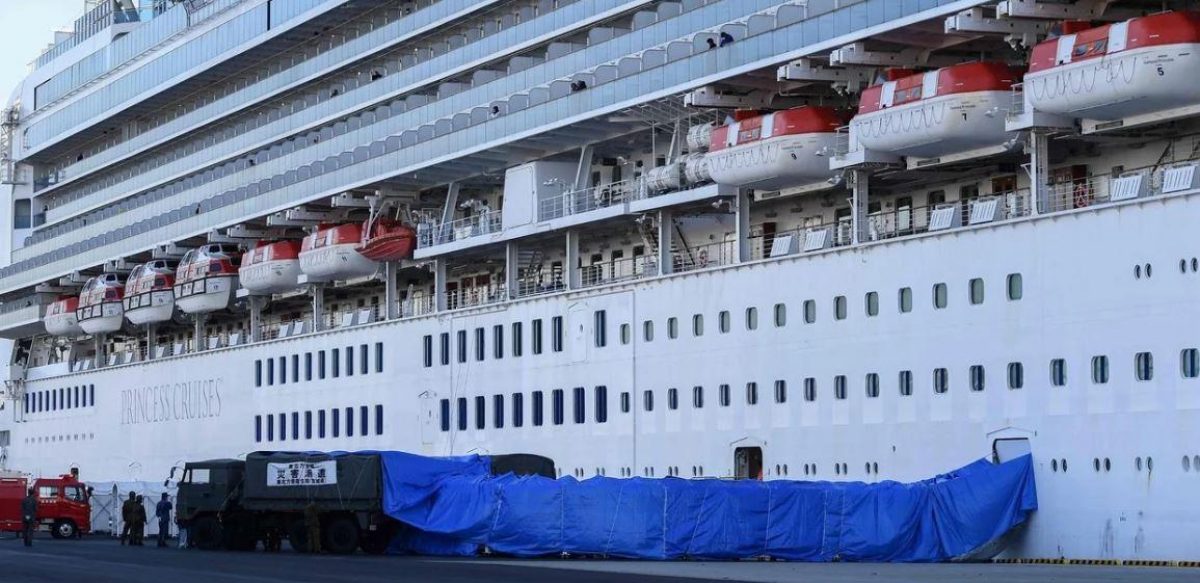Noticia: Coronavirus: empeora la situación en el crucero aislado en Japón con 130 nuevos casos Coronavirus: empeora la situación en el crucero aislado en Japón con 130 nuevos casos