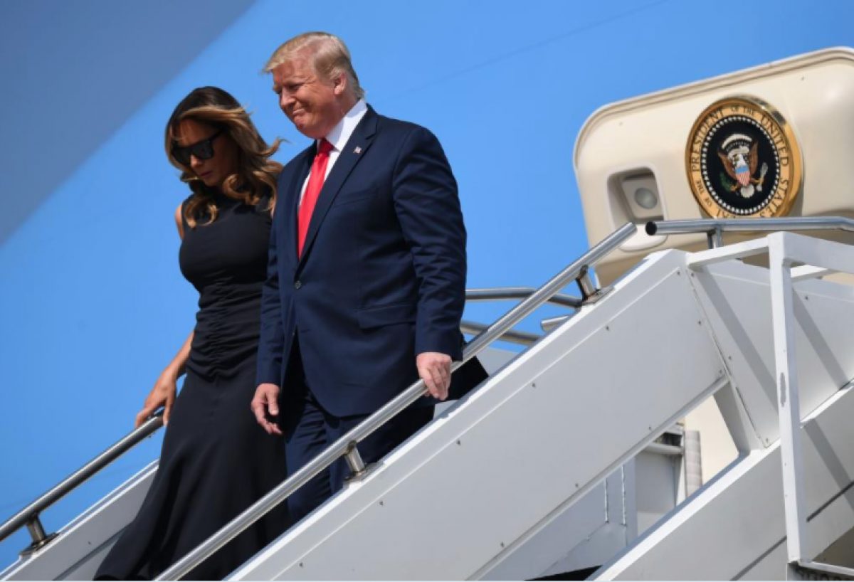 Noticia: Donald Trump es recibido con protestas en Dayton tras atentado Donald Trump es recibido con protestas en Dayton tras atentado