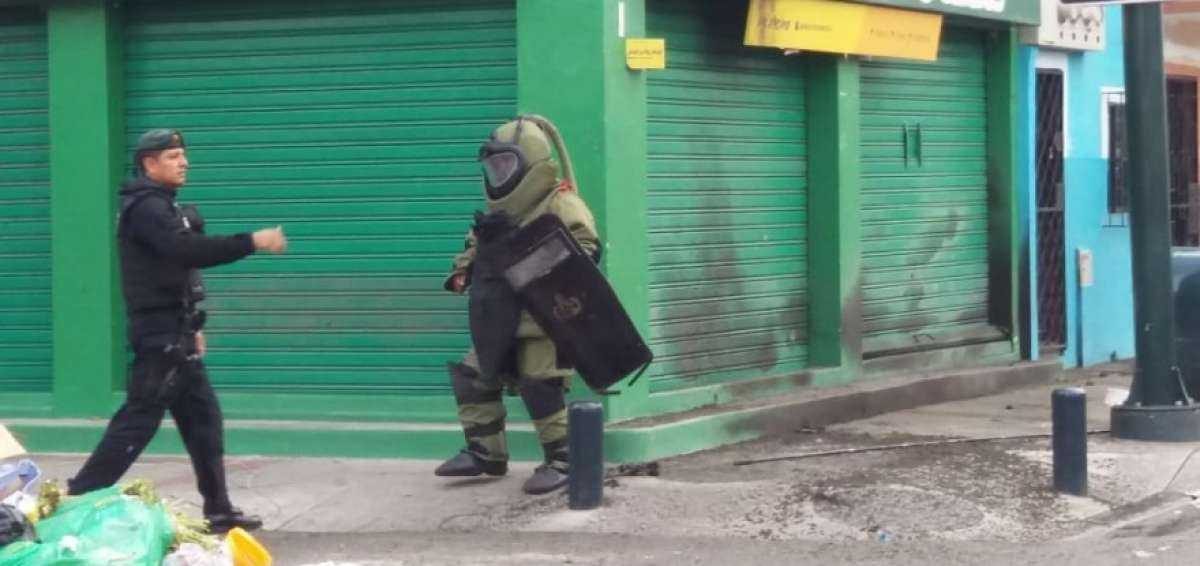 Noticia: La Policía hizo detonar un explosivo abandonado en Guayaquil La Policía hizo detonar un explosivo abandonado en Guayaquil