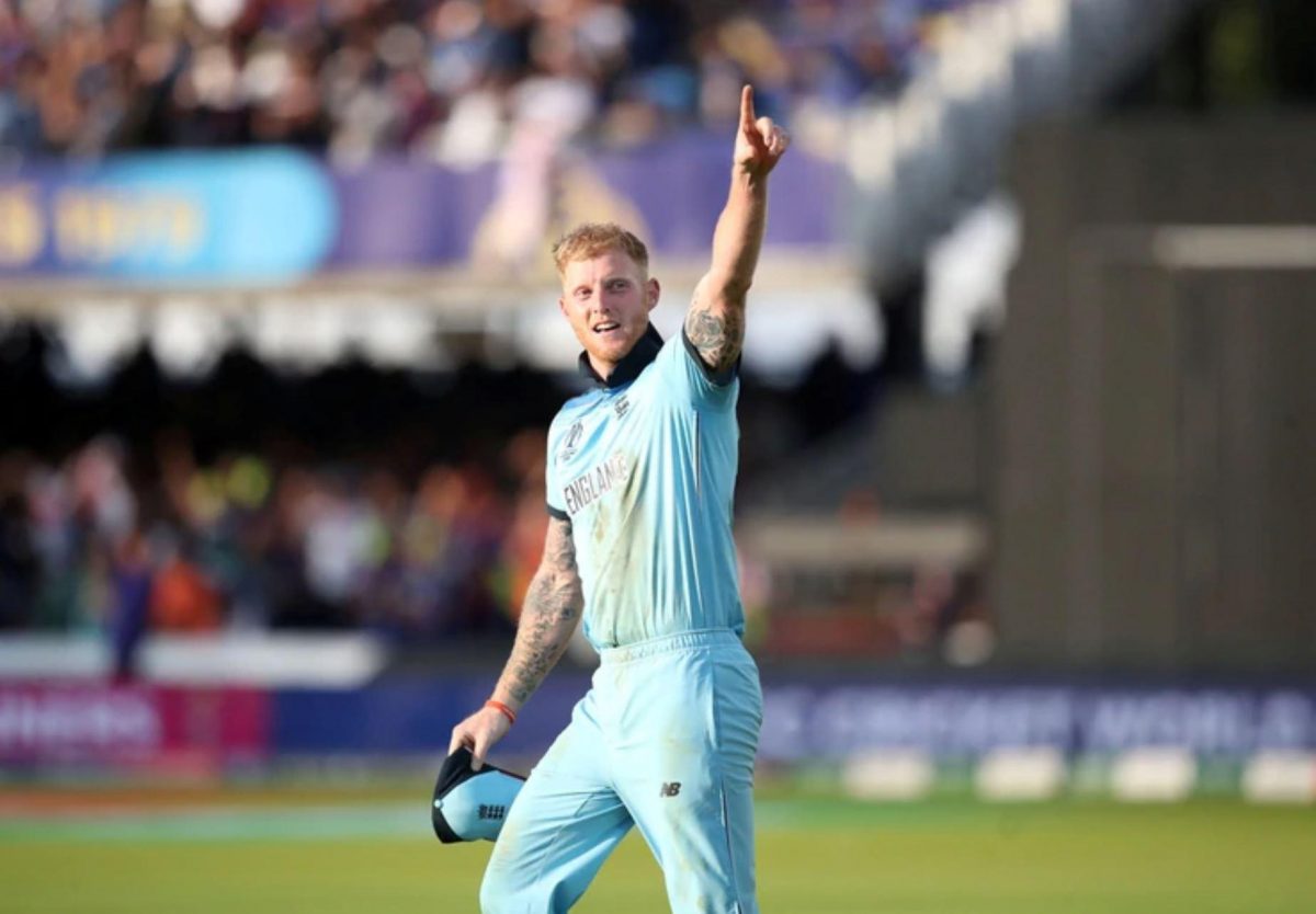 Ben Stokes, de Inglaterra celebra haber ganado la Copa Mundial de cricket (Reuters/Peter Cziborra/File Photo)