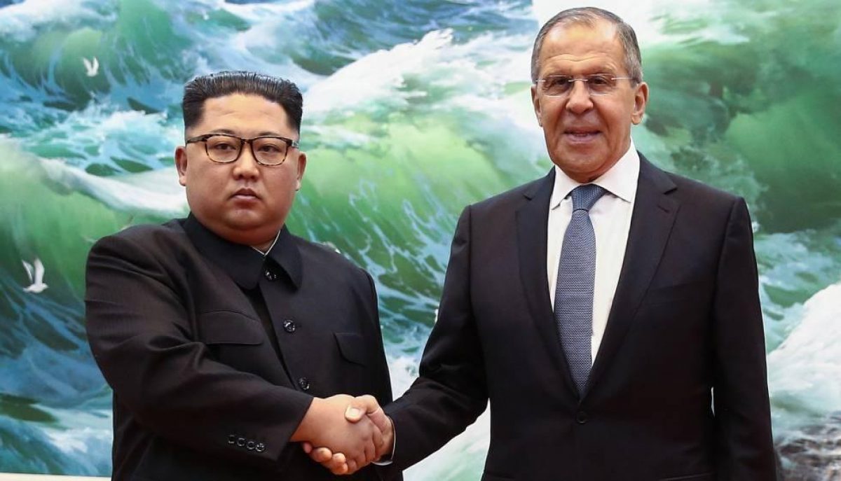 El último encuentro de alto rango entre Corea del Norte y Rusia se dio en mayo de 2018, cuando Kim Jong-un recibió en Pyongyang al canciller ruso, Serguéi Lavrov
