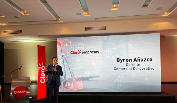 Imagen: Byron Añazco, Gerente de Comercial Corporativo de Claro Imagen: Byron Añazco, Gerente de Comercial Corporativo de Claro