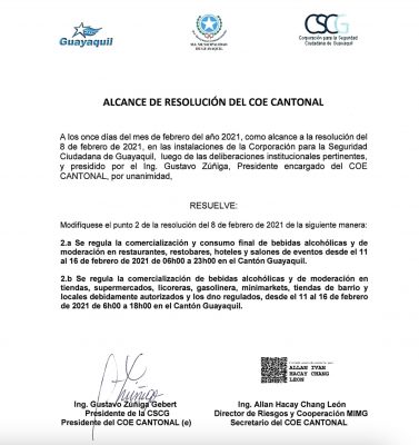 Imagen: Alcance a resolución del 8 de febrero. Imagen: Alcance a resolución del 8 de febrero.