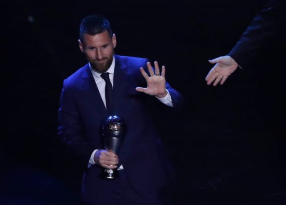 Imagen: Lionel Messi se quedó con su primer The Best (AP Photo/Antonio Calanni) Imagen: Lionel Messi se quedó con su primer The Best (AP Photo/Antonio Calanni)