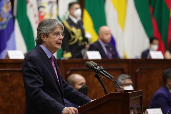 Imagen: El presidente Guillermo Lasso el 24 de septiembre durante la entrega del proyecto de Ley a la Asamblea. Foto: Presidencia. Imagen: El presidente Guillermo Lasso el 24 de septiembre durante la entrega del proyecto de Ley a la Asamblea. Foto: Presidencia.