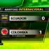 Ecuador perdió 1 a 0 contra Colombia por la fecha FIFA