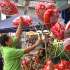 Actividad comercial por San Valentín en Guayaquil