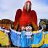 Desfile náutico por las actividades de las fiestas julianas