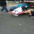 VIDEO | Triple choque en la vía Perimetral deja un herido