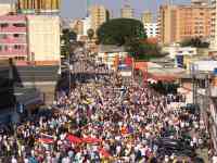 Noticia: Los venezolanos vuelven a marchar para exigir paso de la ayuda humanitaria Los venezolanos vuelven a marchar para exigir paso de la ayuda humanitaria