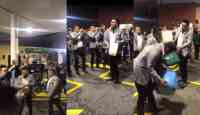 Noticia: VIDEO | Banda musical sorprende en plena gasolinera VIDEO | Banda musical sorprende en plena gasolinera