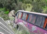 Noticia: Accidente de bus en Azuay Accidente de bus en Azuay