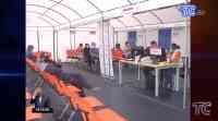 Noticia: VIDEO: Hospital del IESS en Quito habilita zona para atender a personas con enfermedades respiratorias VIDEO: Hospital del IESS en Quito habilita zona para atender a personas con enfermedades respiratorias