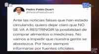 Noticia: VIDEO: El Gobernador del Guayas aclaró que el abastecimiento de productos está garantizado VIDEO: El Gobernador del Guayas aclaró que el abastecimiento de productos está garantizado