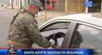 Noticia: VIDEO: En Manta se aplican nuevas medidas de seguridad por emergencia sanitaria VIDEO: En Manta se aplican nuevas medidas de seguridad por emergencia sanitaria