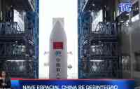 Noticia: VIDEO: Nave espacial china fue enviada al espacio y se desintegró al volver a la Tierra VIDEO: Nave espacial china fue enviada al espacio y se desintegró al volver a la Tierra