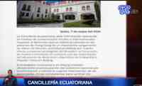 Noticia: VIDEO: Cancillería ecuatoriana protesta por aletas de tiburón en China VIDEO: Cancillería ecuatoriana protesta por aletas de tiburón en China