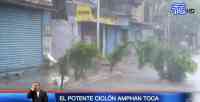 Noticia: El potente ciclón Amphan toca tierra y golpea India y Bangladesh El potente ciclón Amphan toca tierra y golpea India y Bangladesh