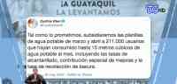 Noticia: VIDEO: Municipio de Guayaquil subsidiará planillas del agua potable de 211 mil usuarios VIDEO: Municipio de Guayaquil subsidiará planillas del agua potable de 211 mil usuarios