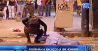Noticia: VIDEO| Asesinan a balazos a una persona en plena 25 de julio VIDEO| Asesinan a balazos a una persona en plena 25 de julio