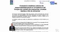 Noticia: VIDEO | Prefectura del Guayas compró alimentos con IVA VIDEO | Prefectura del Guayas compró alimentos con IVA