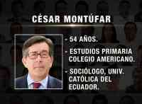 ELECCIONES 2019: César Montúfar
