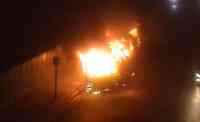 Noticia: Bus se incendió en avenida Francisco de Orellana al norte de Guayaquil Bus se incendió en avenida Francisco de Orellana al norte de Guayaquil