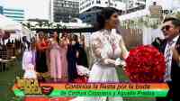 VIDEO | Cinthya Coppiano lanzó el ramo en su boda ¿Quién será la próxima novia?