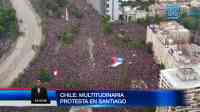 Noticia: VIDEO | Internacionales: Chile vivió multitudinaria protesta y se confirma victoria de Evo Morales en Bolivia VIDEO | Internacionales: Chile vivió multitudinaria protesta y se confirma victoria de Evo Morales en Bolivia