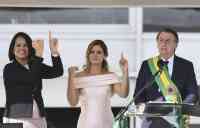 Noticia: VIDEO: la primera dama brasileña rompe el protocolo y da un discurso en lenguaje de señas VIDEO: la primera dama brasileña rompe el protocolo y da un discurso en lenguaje de señas