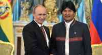 Noticia: Vladimir Putin invita a Evo Morales a una visita oficial a Rusia en julio Vladimir Putin invita a Evo Morales a una visita oficial a Rusia en julio