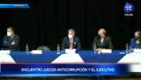 Imagen: Así fue el encuentro entre jueces anticorrupción y el Ejecutivo Así fue el encuentro entre jueces anticorrupción y el Ejecutivo