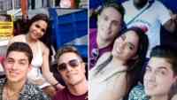 VIDEO | Sara Toscano con su novio y su exnovio ¿juntos como amigos?