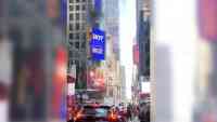 Noticia: Nueva York: Se incendia un cartel digital en Times Square Nueva York: Se incendia un cartel digital en Times Square