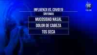 Imagen: Síntomas similares entre influenza y covid-19 Síntomas similares entre influenza y covid-19