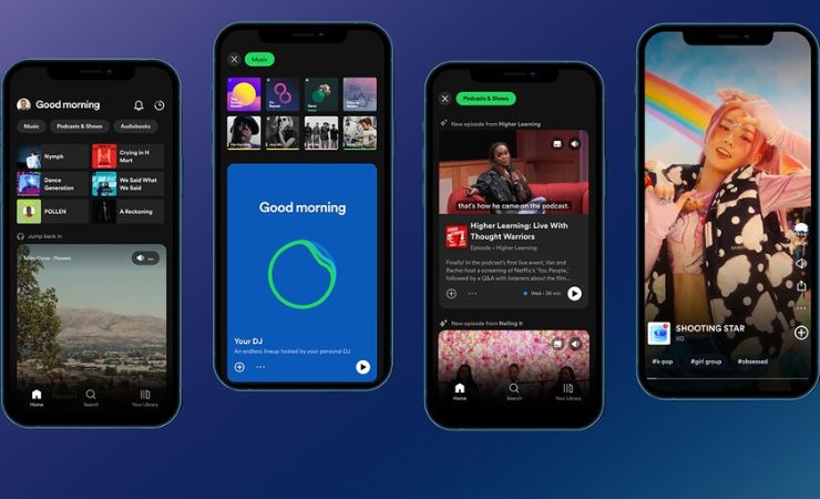 Spotify actualizó su DJ con control en español y peticiones por voz.