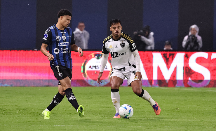 Con goles de Sornoza y Dudu, Independiente del Valle y Atlético Mineiro empataron 1-1 por la ida de las semifinales de Copa Sudamericana 2025.