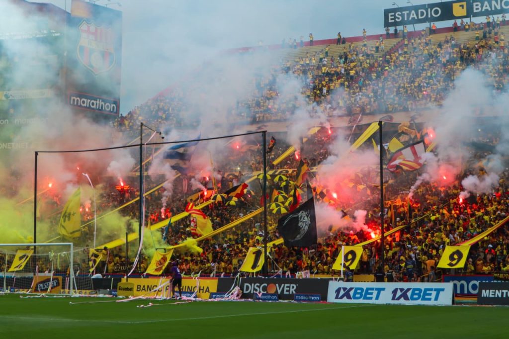 La platea baja de la General Sur Baja del Monumental estará cerrada dos partidos más, a parte del cotejo ante Libertad FC de este fin de semana. Foto: Sidney Galarza
