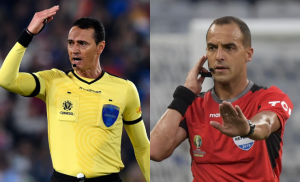 Wilmar Roldán y Esteban Ostojich serán los árbitros para los partidos de los equipos ecuatorianos en torneos Conmebol.