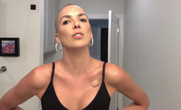 La Flaca Guerrero compartió con sus seguidores que padece una neuropatía en el pie izquierdo como secuela de la quimioterapia.