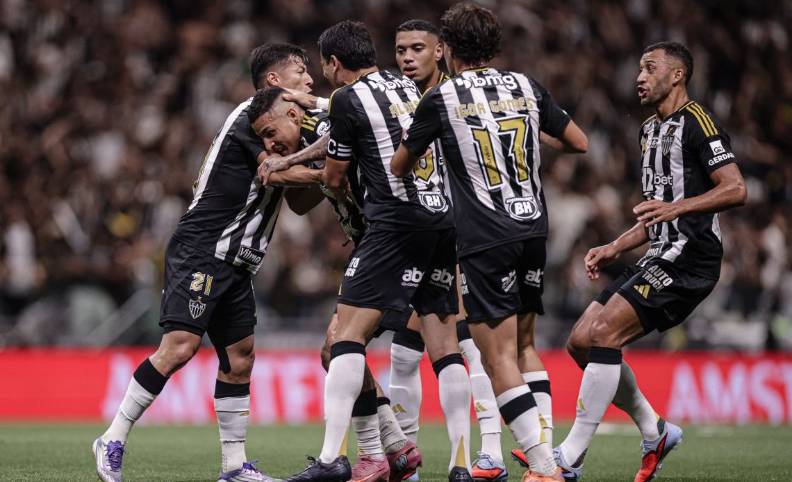 Con goles de Guilherme Arana, Bernard y Hulk, el Atlético Mineiro venció 3-1 a Independiente del Valle y se metió a la final de Copa Sudamericana. Foto: Conmebol