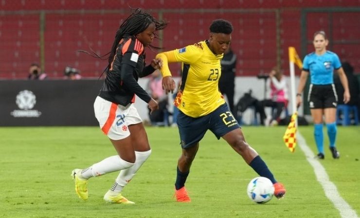 LA 'Tri' femenina no pudo con Colombia en Quito.