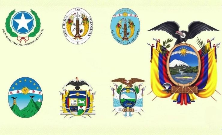 Cada elemento en el Escudo de Armas narra una parte esencial de la historia y geografía de Ecuador.