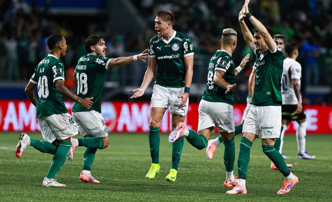 En una noche mágica de Copa Libertadores, Palmeiras goleó a LDU Quito y lo eliminó de una eventual final.