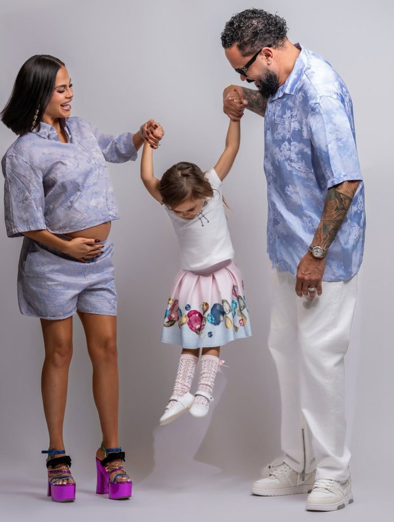 Con la llegada de la nueva integrante, la familia de Natti Natasha y Raphy Pina se expande a siete miembros.