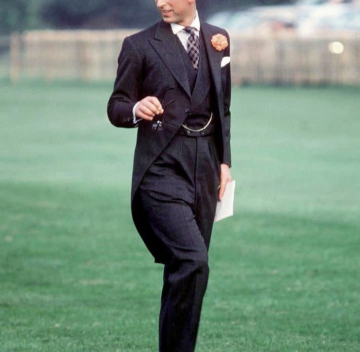 "Vi fotos antiguas de él cuando era joven, con chaqué, y pensé: ‘Eso es lo que quiero llevar’", relató Beckham.