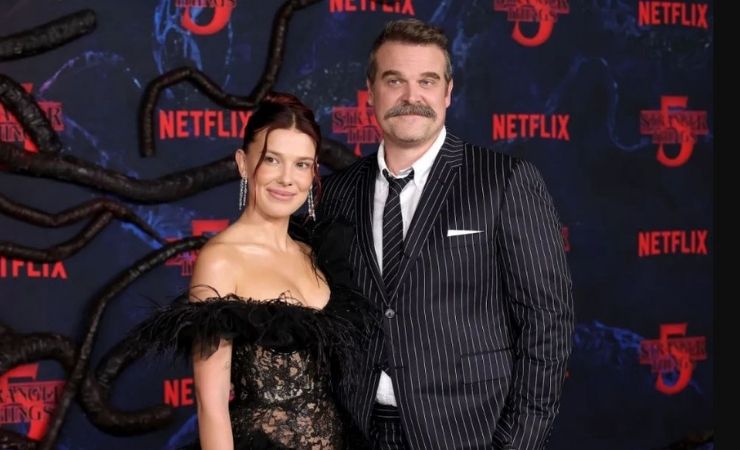 Los coprotagonistas de Stranger Things hicieron una aparición pública muy unida en la premiere de la quinta y última temporada.